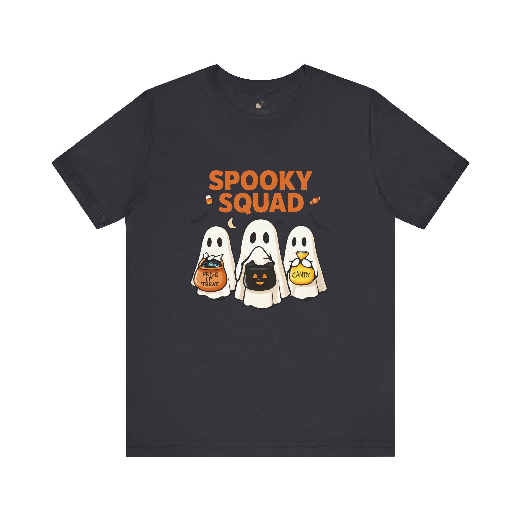 Spooky Squad Tee, Halloween Shirt, Unisex Ghost T-Shirt, Cute Costume Top, Fall Fashion, Halloween Party Apparel