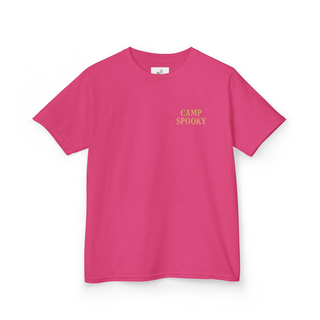 Kids Ghost Camp Tee, Spooky Kids Shirt, Halloween T-Shirt, Outdoor Adventure Shirt, Camping Fun Tee, Fall Celebration Wear