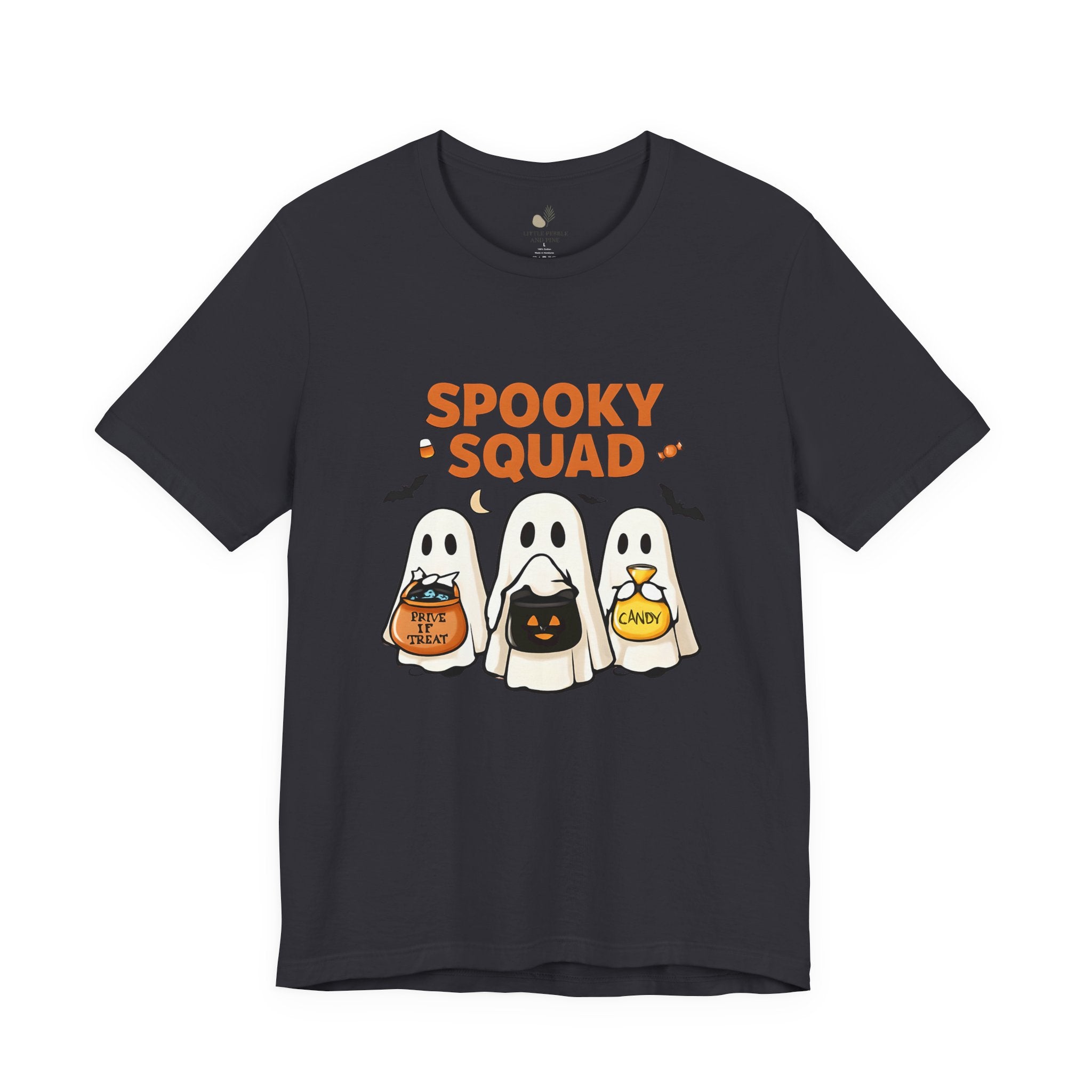 Spooky Squad Tee, Halloween Shirt, Unisex Ghost T-Shirt, Cute Costume Top, Fall Fashion, Halloween Party Apparel